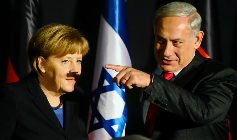 Merkel'den Netanyahu'ya skandal destek